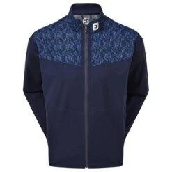 FootJoy Gents HydroLite Waterproof Jacket Navy - Marble Print