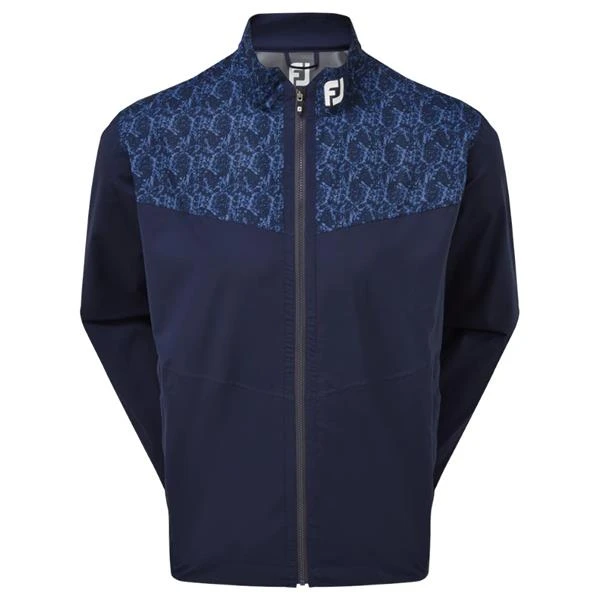 FootJoy Gents HydroLite Waterproof Jacket Navy - Marble Print 3 FootJoy Gents HydroLite Waterproof Jacket Navy - Marble Print