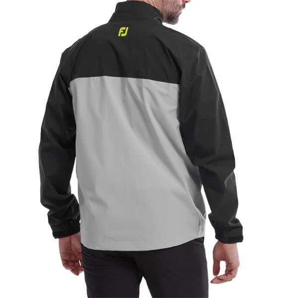 FootJoy Gents HydroLite Waterproof Jacket Black - Grey - Lime 6 FootJoy Gents HydroLite Waterproof Jacket Black - Grey - Lime - Image 4