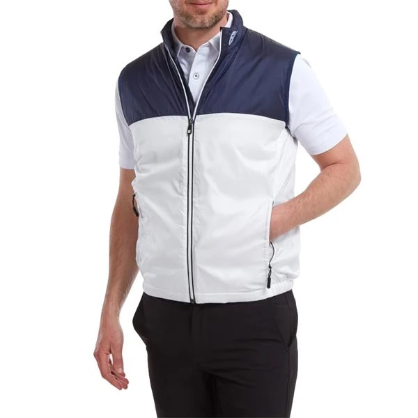 FootJoy Gents Lightweight Thermal Vest Navy- White 5 FootJoy Gents Lightweight Thermal Vest Navy- White - Image 3