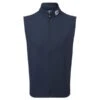 FootJoy Gents Full-Zip Knit Vest Navy -FootJoy Store P 88456FJGENTSFULLZIPKNITVESTNAVY L