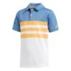 ADIDAS Junior - Boys 3-Stripe Polo Shirt Real Gold 1 ADIDAS Junior - Boys 3-Stripe Polo Shirt Real Gold -FootJoy Store P CE3162REALGOLDJUNIOR L