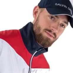 Galvin Green Gents Armstrong GORE-TEX Paclite Jacket Navy - White - Red -FootJoy Store P G1202GGGENTSARMSTRONGGTXPACLITEJKTNAVYWHITERED 3 L