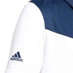 ADIDAS Junior - Boys Heat.Rdy Primeblue Polo Shirt Crew Navy - Blue Rush - White -FootJoy Store P HA5028ADIDASSHIRTCREWNAVYBLUERUSHWHITEBOYS 2 L