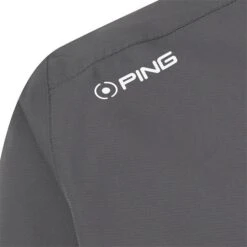 Ping Gents SensorDry Waterproof Jacket Asphalt Black -FootJoy Store P P03490PINGJACKETASPHALTBLACKA3FBGENTS 4 L