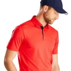 Ping Gents Cillian Polo Shirt Poppy -FootJoy Store P P03574PINGSHIRTPOPPYGENTS 2 L